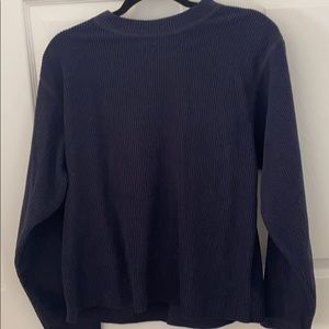 Blue crewneck